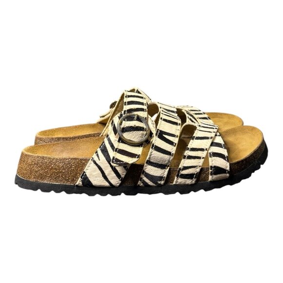 Birkenstock Zebra Print Sandals - Picture 4 of 10